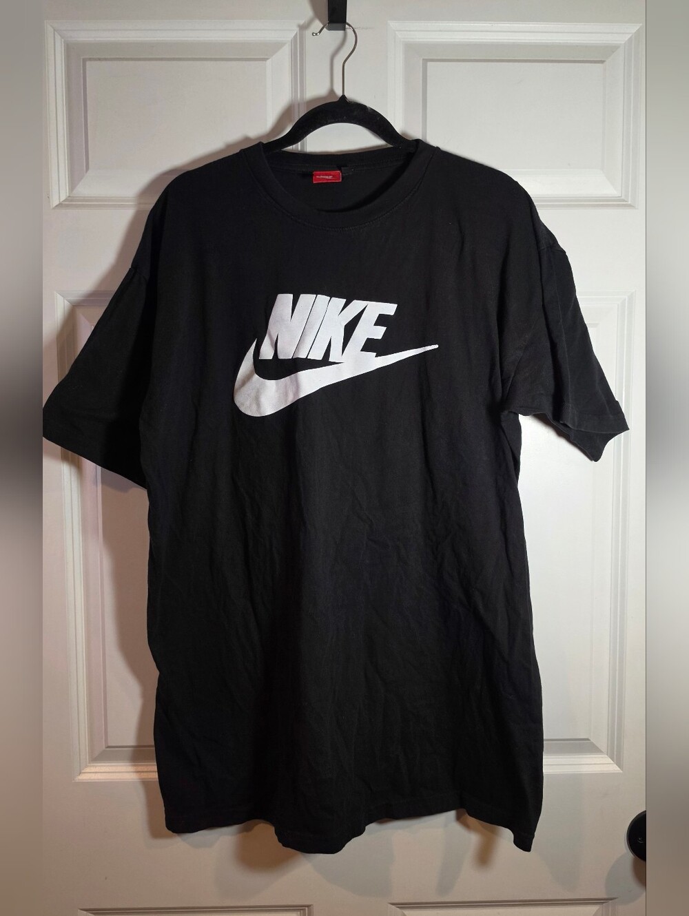 Nike Men’s Black Logo Short-Sleeve T-Shirt 3X